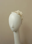 Style: ALICJA Metallic Floral Lace Twist Head Topping - Peony Rice