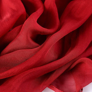 Style: SELINA Soft Silk Mousseline Scarf - Peony Rice