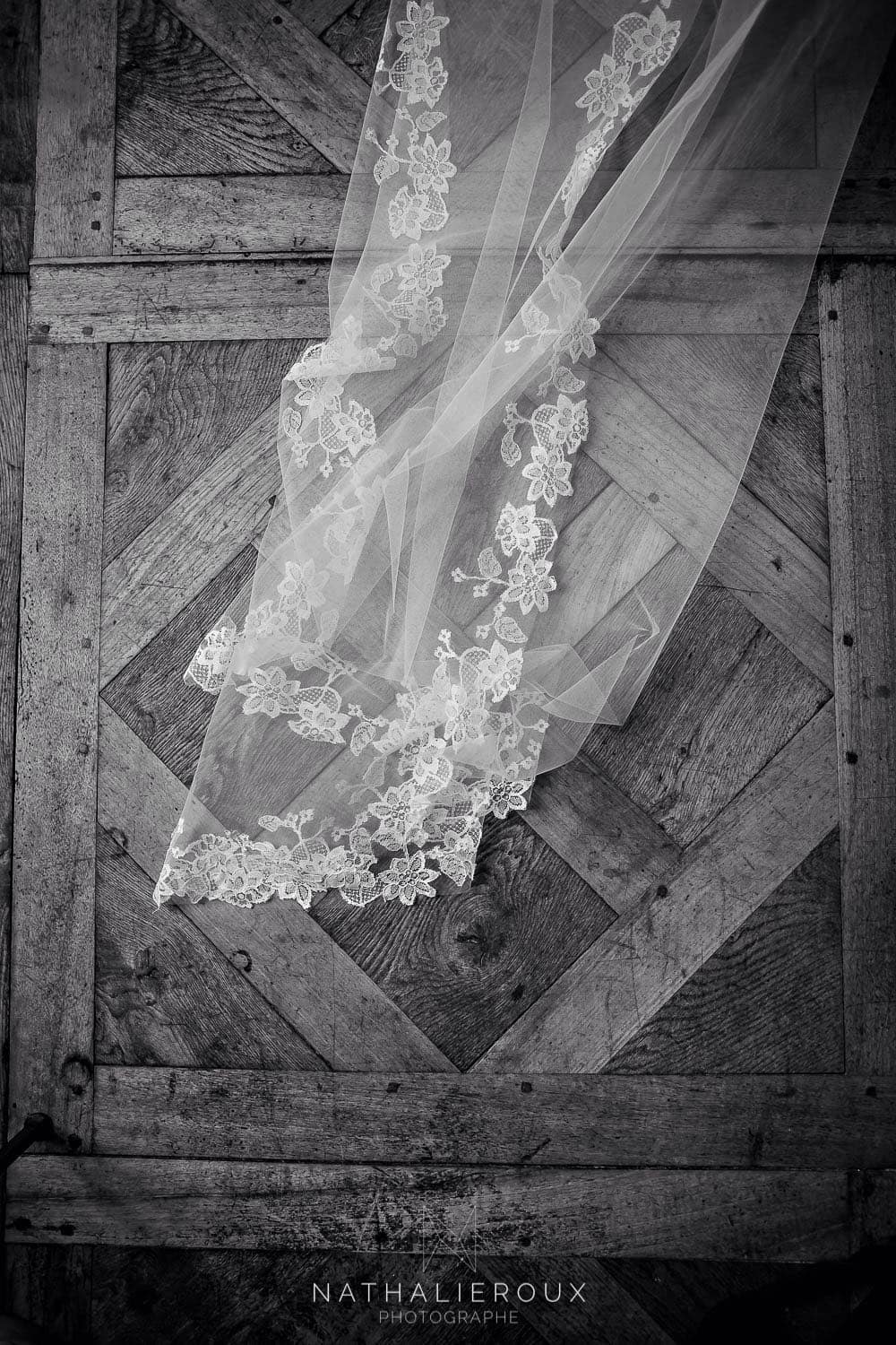Style: ASTER Star Flower Lace Applique Veil Peony Rice