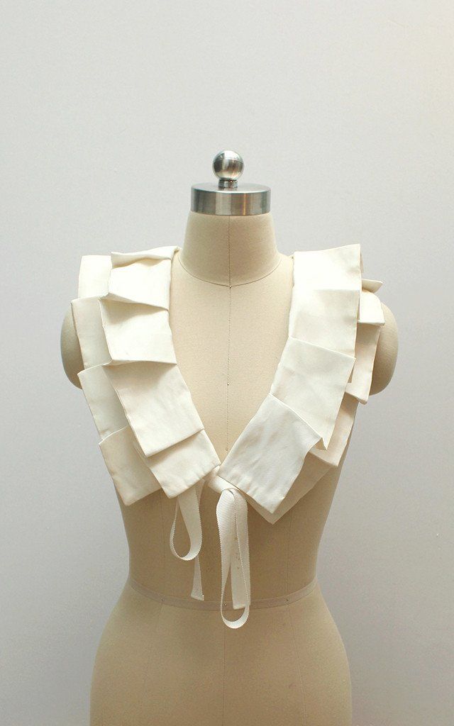 Style: CAROLINE Pleated Silk Wraparound Scarf with Tie Peony Rice
