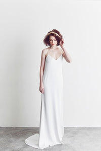 Style: JOAN Maxi Slip Dress Peony Rice