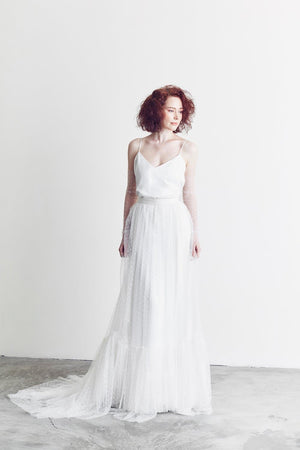 Style: JOAN Maxi Slip Dress Peony Rice