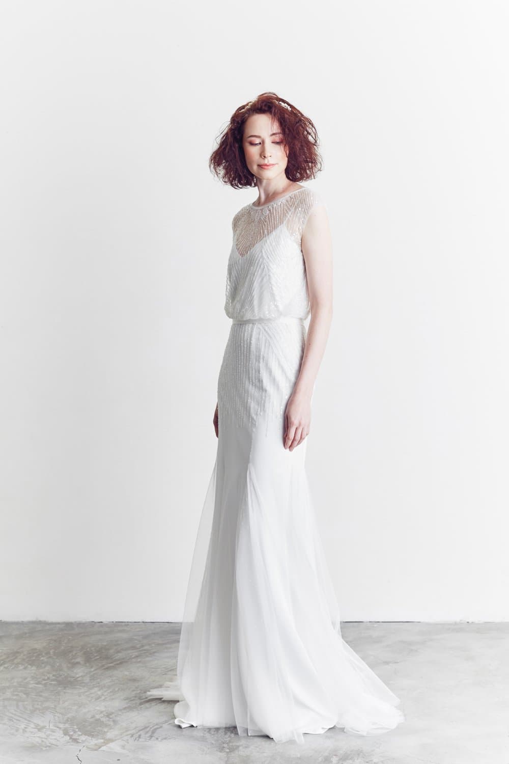 Style: JOAN Maxi Slip Dress Peony Rice