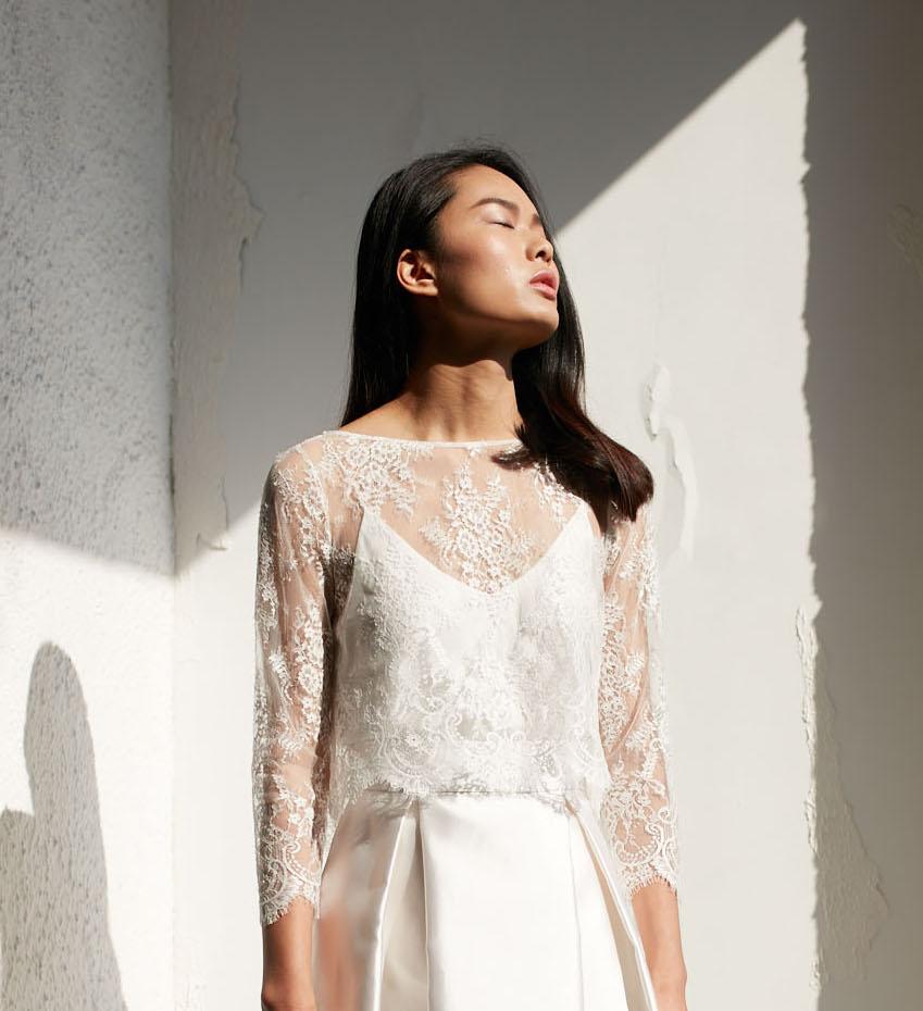 Style: PIPA Bias Cut Silk Camisole Peony Rice